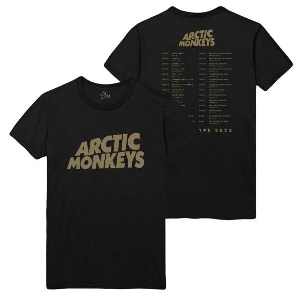 Gold Logo 2023 Tour T-Shirt