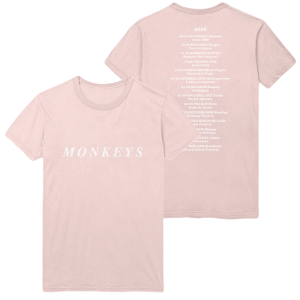 Monkeys 2022 EU Tour Tee